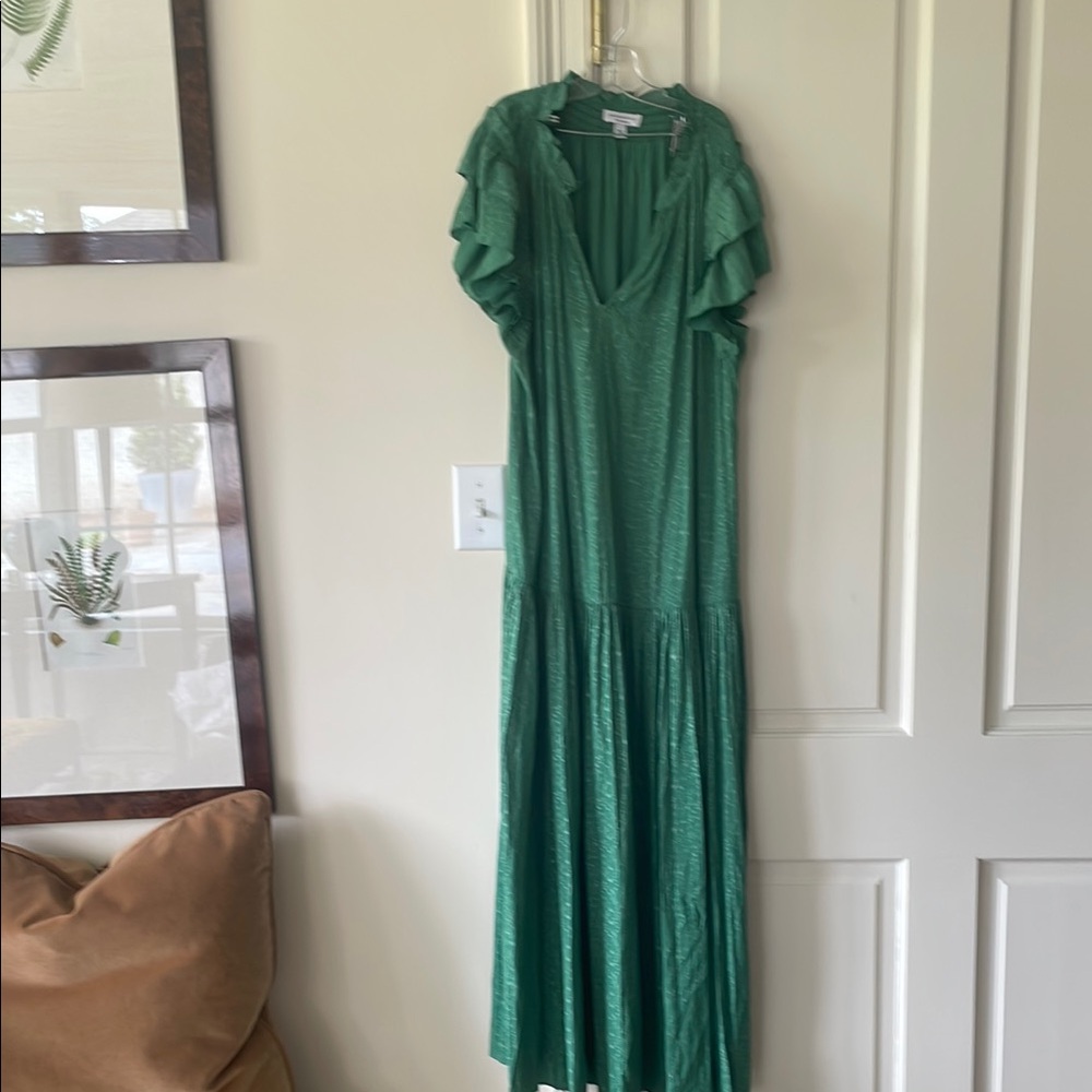 Elegant Green Women's Dress